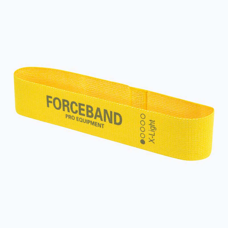 FORCEBAND Mini Band комплект ленти за упражнения от плат 5 бр. + електронна книга многоцветен 3