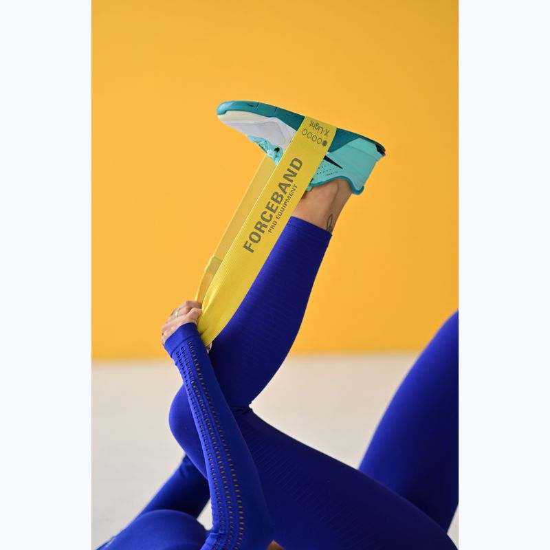 FORCEBAND Mini Band комплект ленти за упражнения от плат 5 бр. + електронна книга многоцветен 10