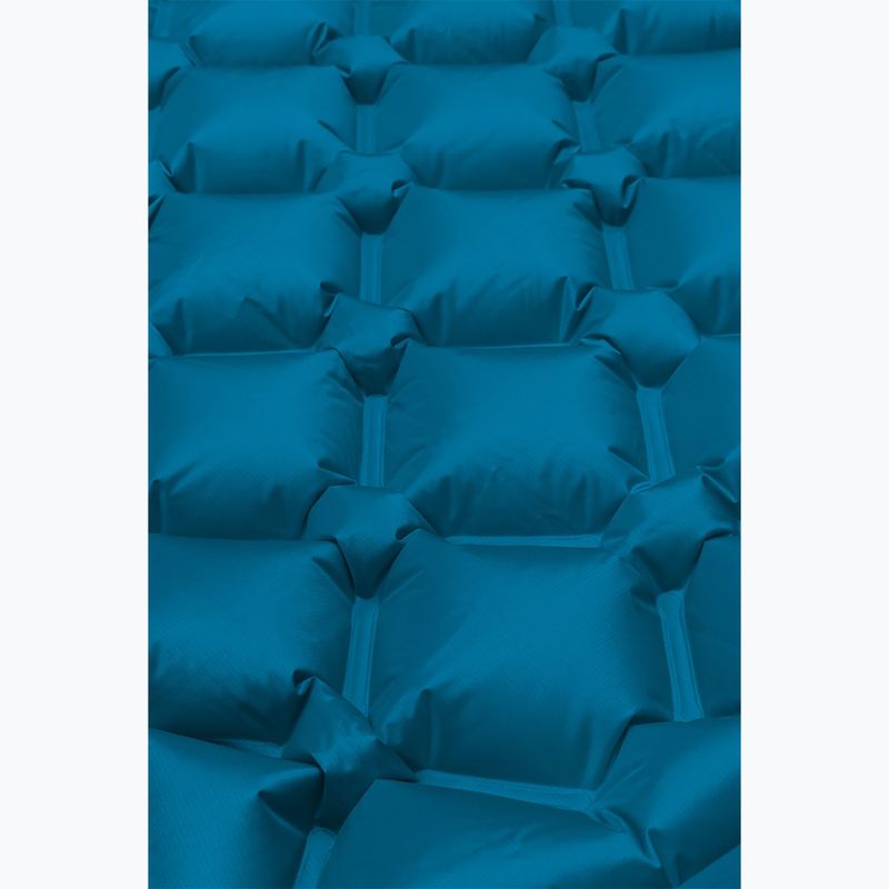 Надуваем матрак Volven Air Comfort Plus blue 4