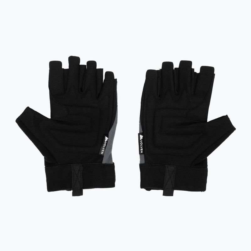 Ръкавици за катерене Volven Ferrata Half Finger gray 3
