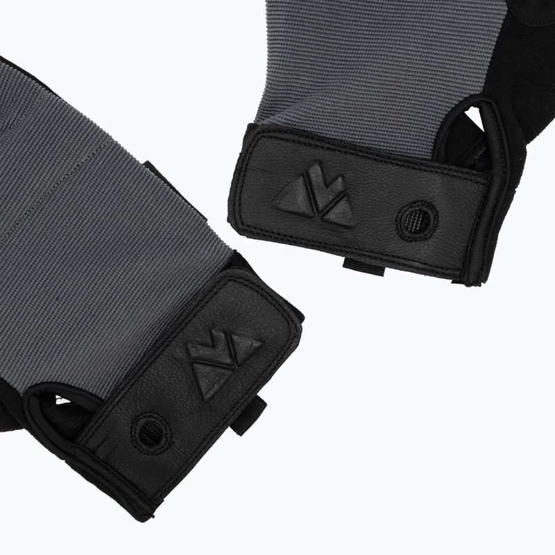 Ръкавици за катерене Volven Ferrata Half Finger gray 5