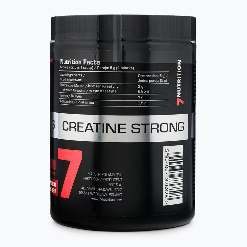 7Nutrition Strong креатин 400g ябълка 7NU76828-A 3