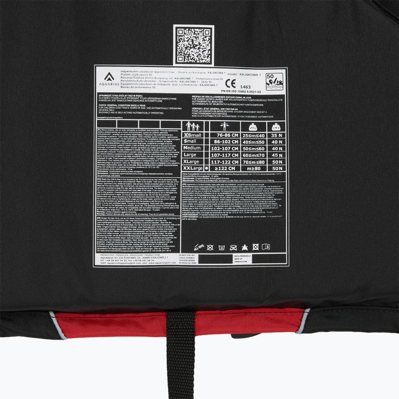 Предпазна жилетка Aquarius black/red 6