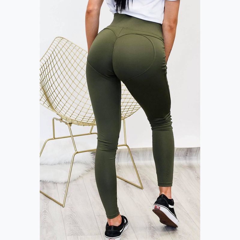 Дамски клин Chiara Wear Push Up khaki 2