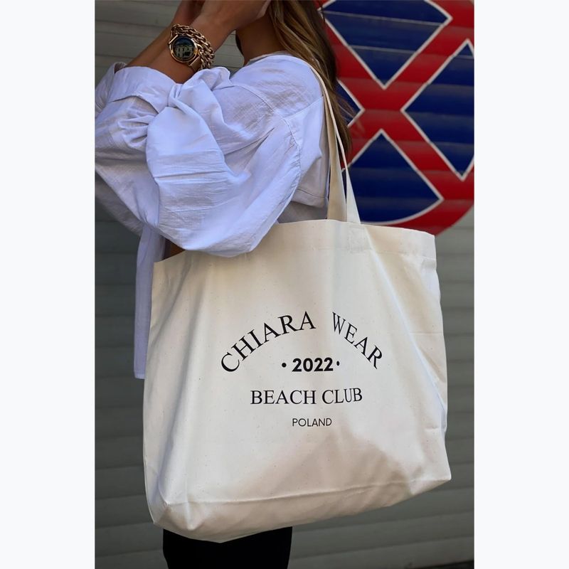 Чанта Chiara Wear Beach Club Tote ecru 3