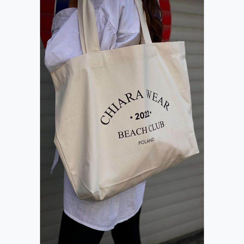 Чанта Chiara Wear Beach Club Tote ecru 6