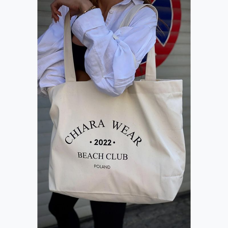Чанта Chiara Wear Beach Club Tote ecru 7