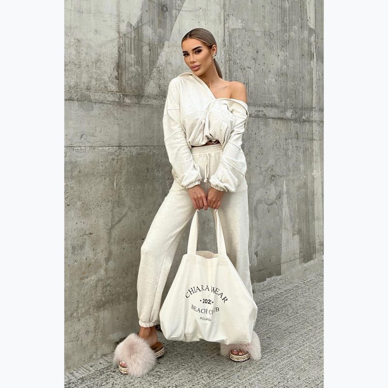 Чанта Chiara Wear Beach Club Tote ecru 9