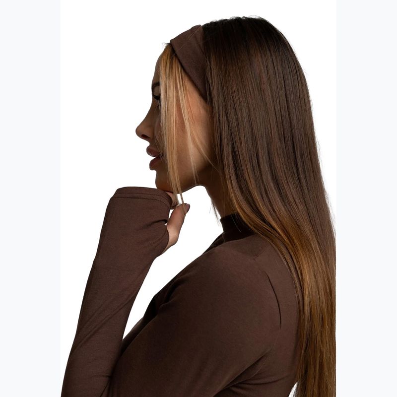 Дамска лента за глава Chiara Wear cotton brown 2