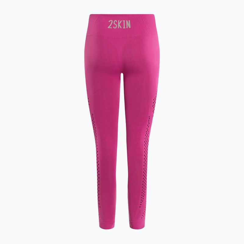 Дамски клинове за тренировка 2skin Power Seamless Fuchsia pink 2S-60476 2