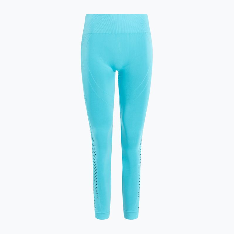 Дамски клинове за тренировка 2skin Power Seamless Turquoise blue 2S-60513