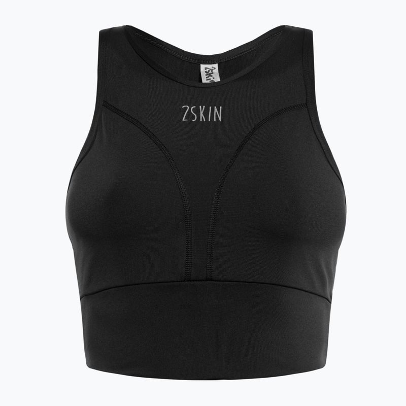 Дамски тренировъчен топ 2skin Queen Black 2S-61152