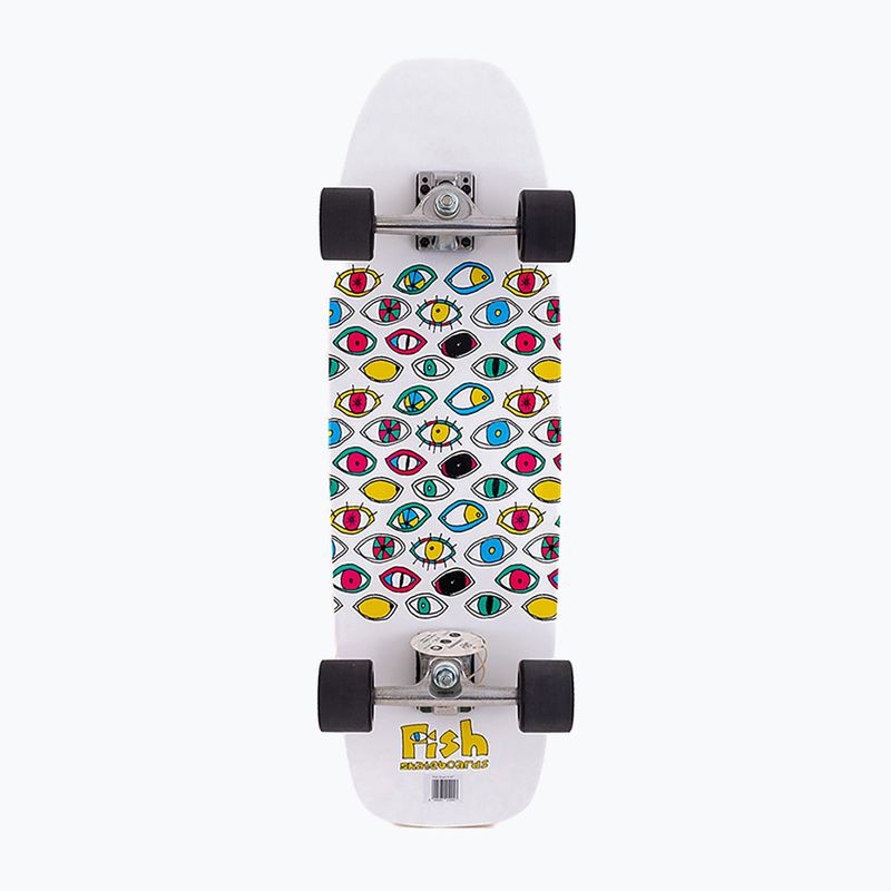 Fish Skateboards Surfskate Eyes 9.37" скейтборд 2