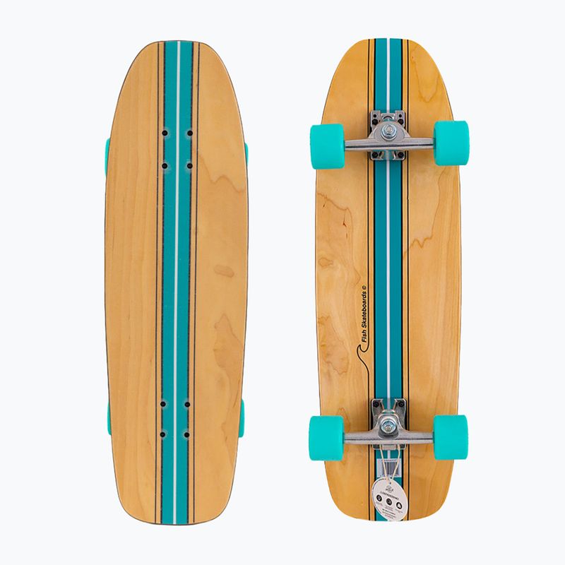 Fish Skateboards Surfskate Hawaii 9.37" скейтборд