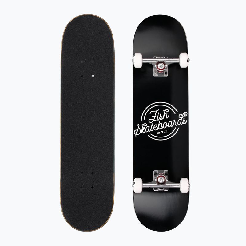 Fish Skateboards Pro Retro Black 8.0" класически скейтборд