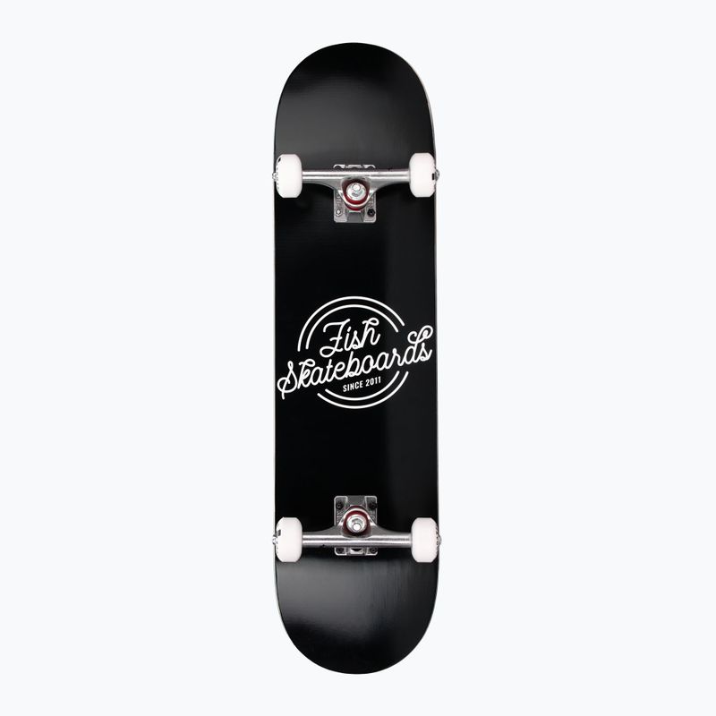Fish Skateboards Pro Retro Black 8.0" класически скейтборд 2