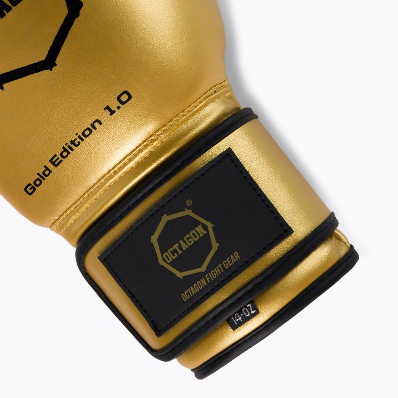 Октагон боксови ръкавици Gold Edition 1.0 Gold 5