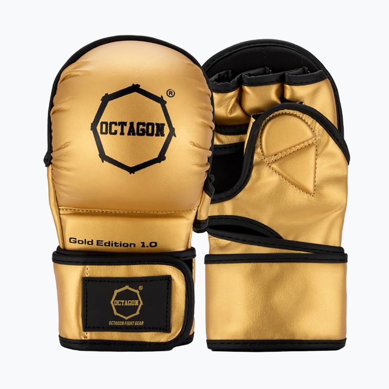 Octagon Gold Edition 1.0 ММА златни граплинг ръкавици