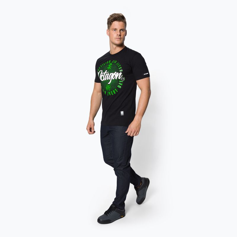 Мъжка тениска Octagon Brazilian Jiu Jitsu black 2