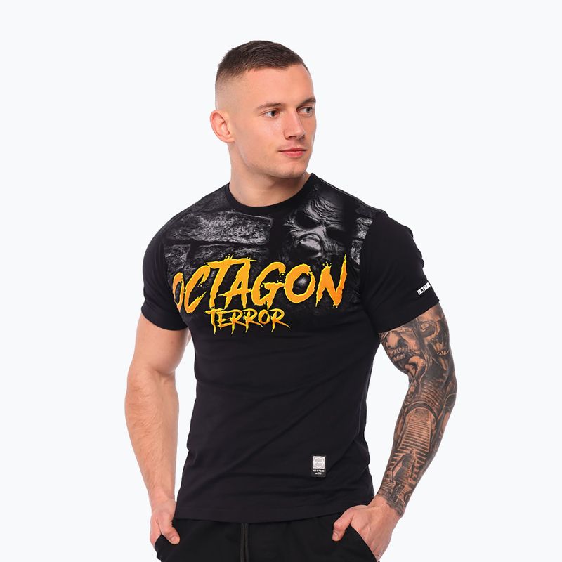 Мъжка тениска Octagon Second Face black/multicolor 4