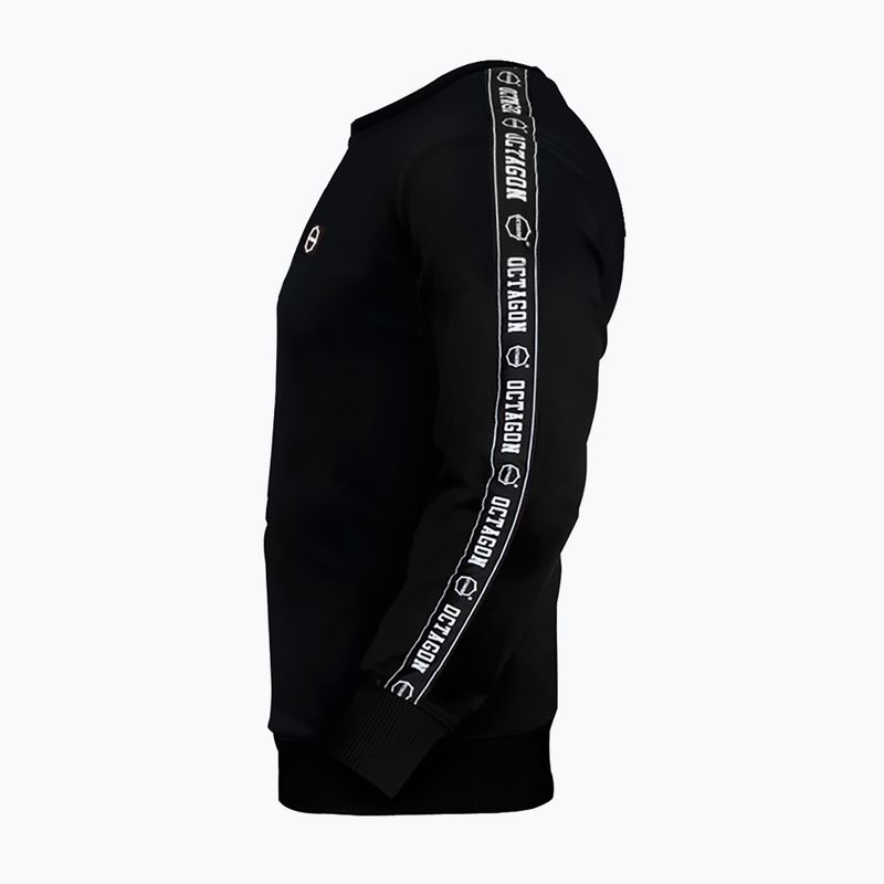 Мъжки суитшърт Octagon Stripe black 2