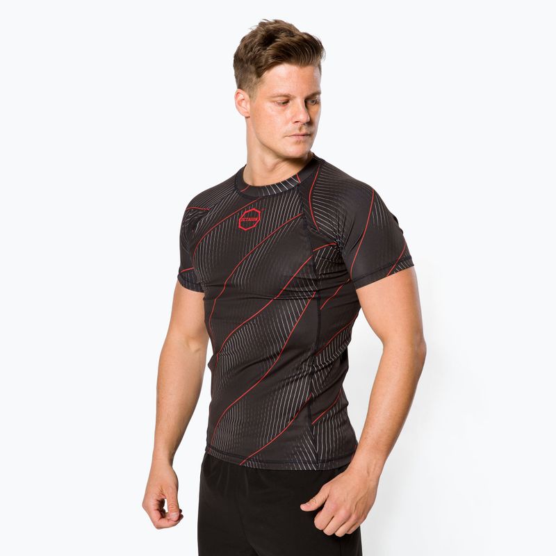 Мъжки рашгард Octagon Voyager Red