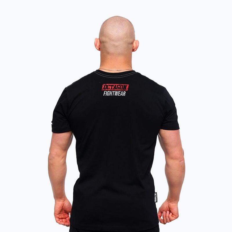 Octagon Division Clothes мъжка тениска черна 2