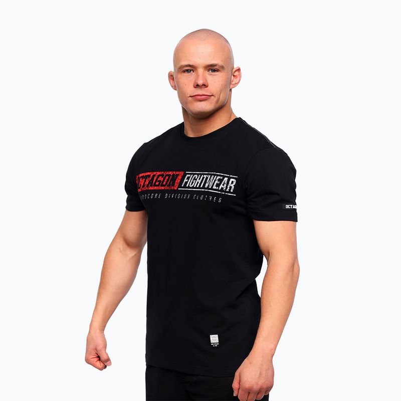 Octagon Division Clothes мъжка тениска черна 3