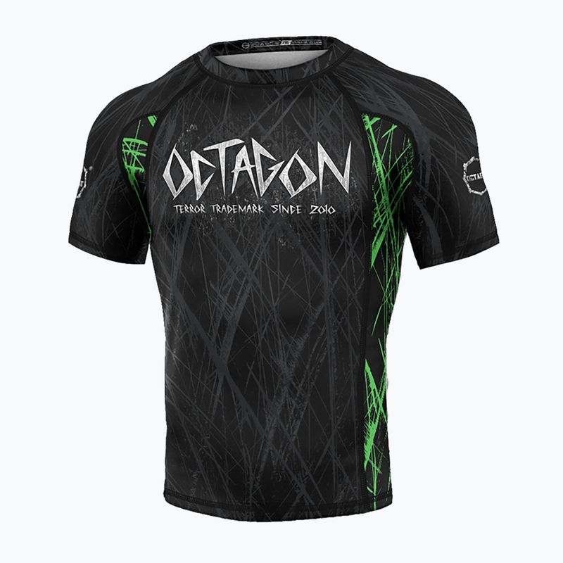 Мъжки рашгард Octagon Premium Spiderskull black/multicolour