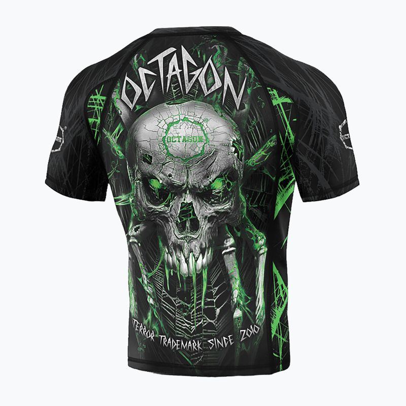 Мъжки рашгард Octagon Premium Spiderskull black/multicolour 2