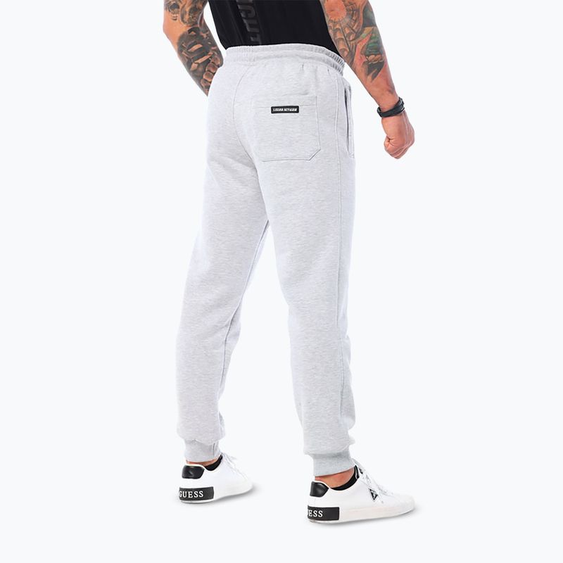 Мъжки панталони за бягане Octagon Small Logo grey 2