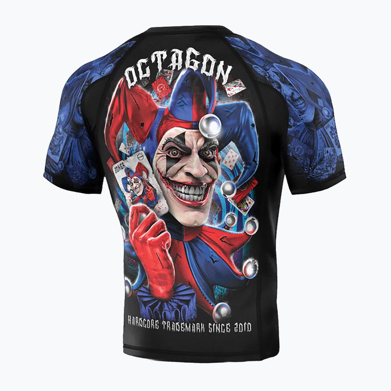 Мъжки рашгард Octagon Premium Joker black/multicolour 2