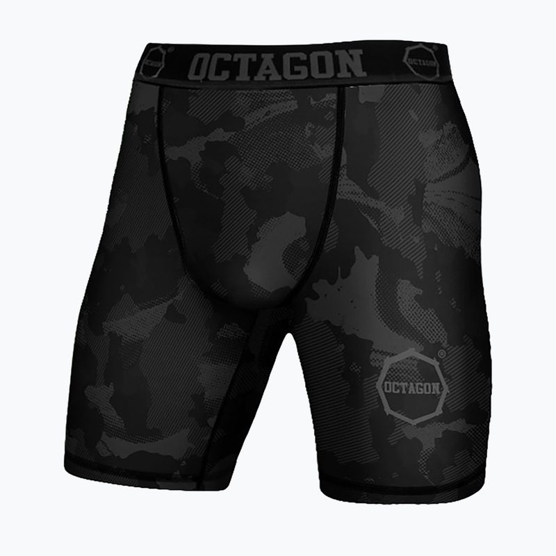 Мъжки шорти за компресия Octagon Camo Night black