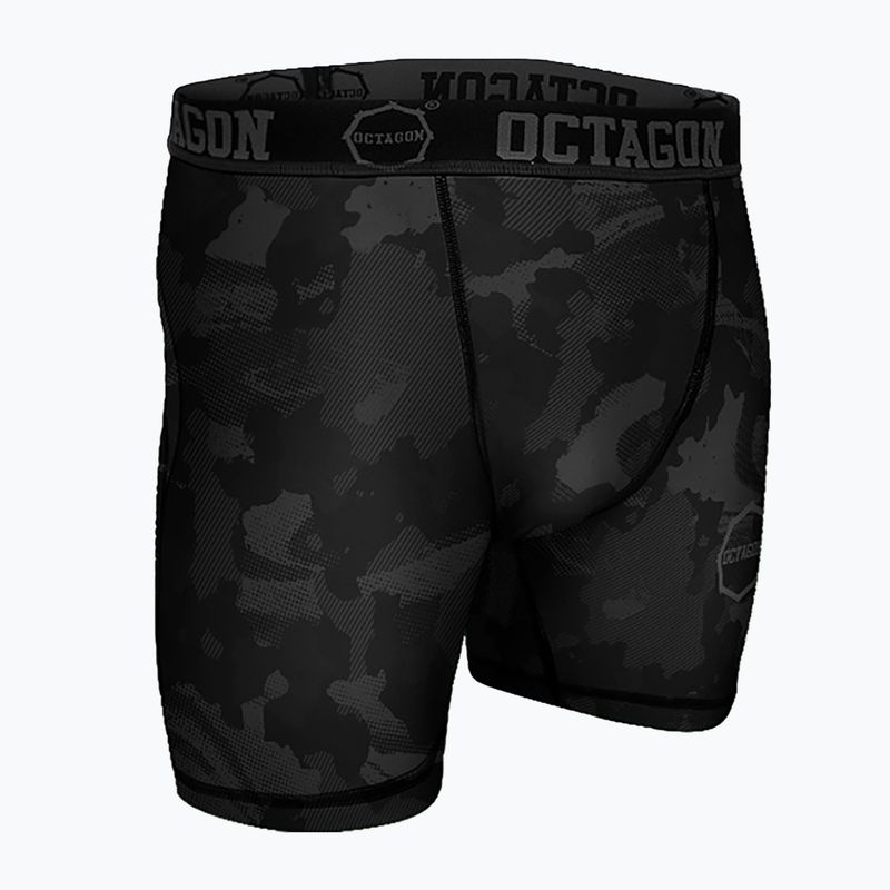 Мъжки шорти за компресия Octagon Camo Night black 3