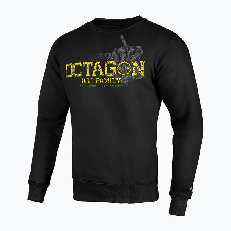 Octagon BJJ Family мъжки суитшърт черен