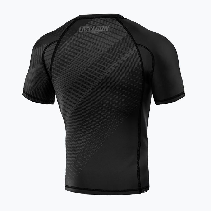 Мъжки предпазител Octagon Blocks Premium Rashguard black 2