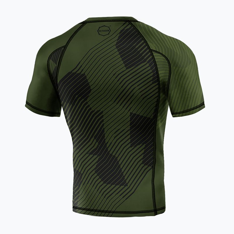 Мъжки рашгард Octagon Broken Line Premium khaki 2