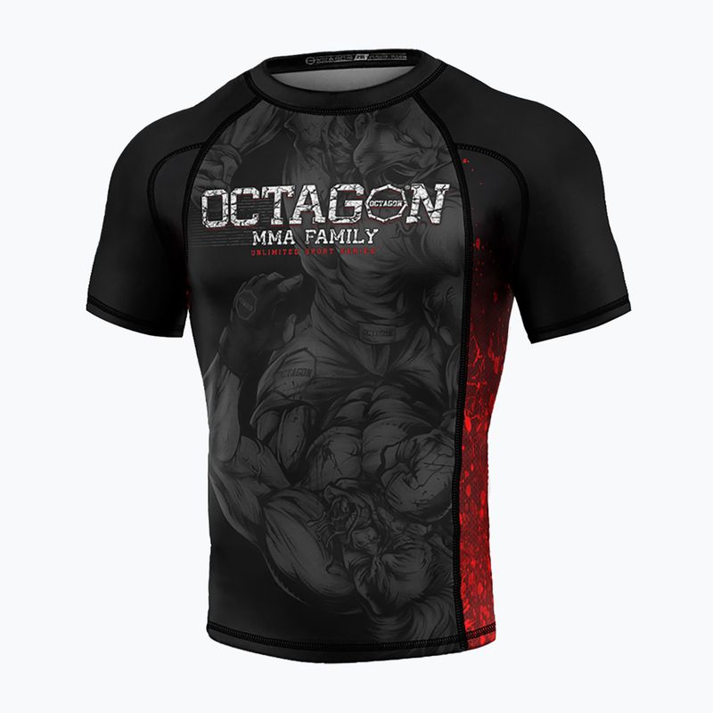Мъжка предпазна жилетка Octagon Premium MMA Family black/multicolour