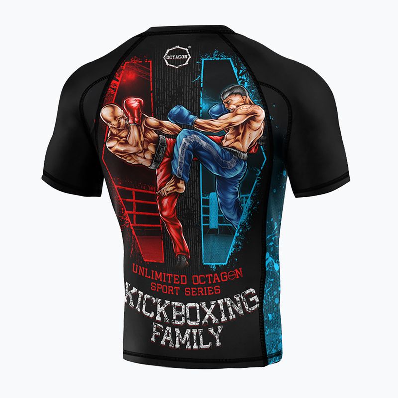 Мъжка риза за кикбокс Octagon Premium Kickboxing Family black/multicolour 2