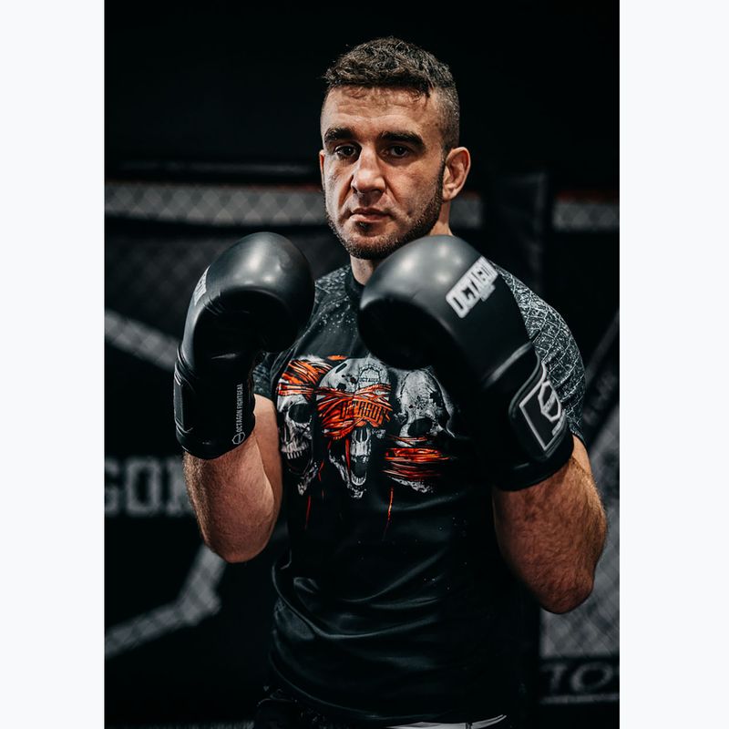Мъжки рашгард Octagon Premium The Rules black/multicolour 3