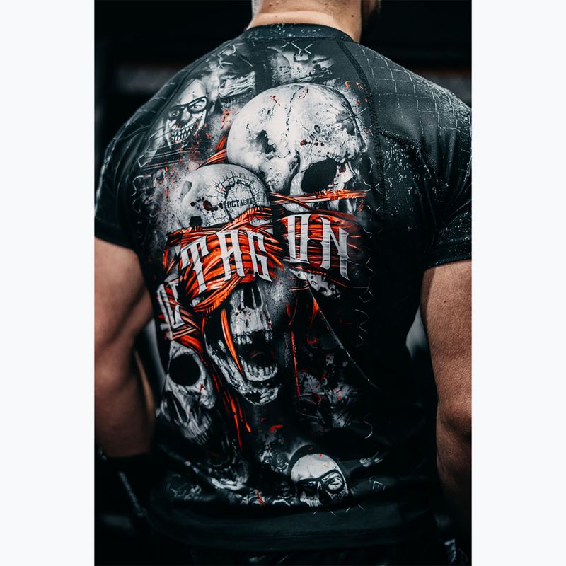 Мъжки рашгард Octagon Premium The Rules black/multicolour 4