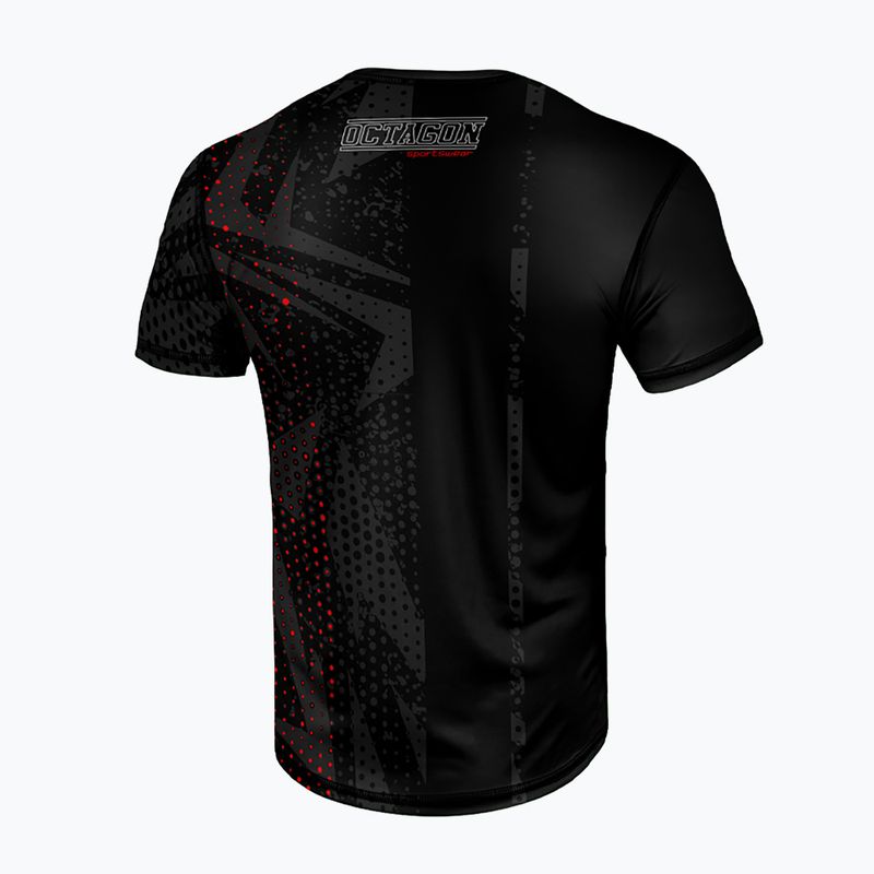 Мъжка тениска Octagon Octagonal black 2