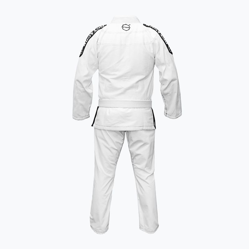 GI за мъжко бразилско жиу-житцу Octagon Caption white 2