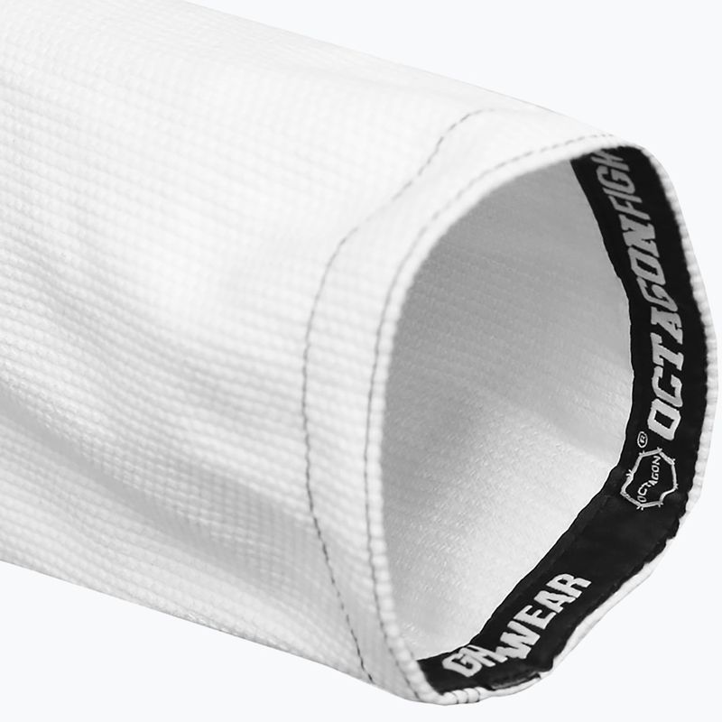 GI за мъжко бразилско жиу-житцу Octagon Caption white 4