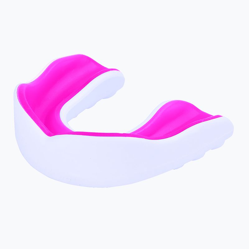 Протектор за челюст Octagon Basic white/pink