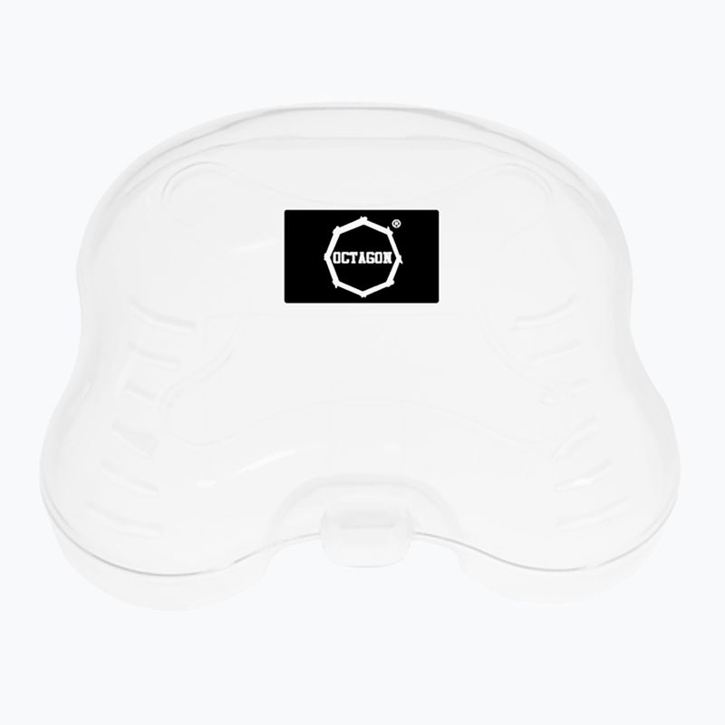 Протектор за челюст Octagon Basic white/pink 2