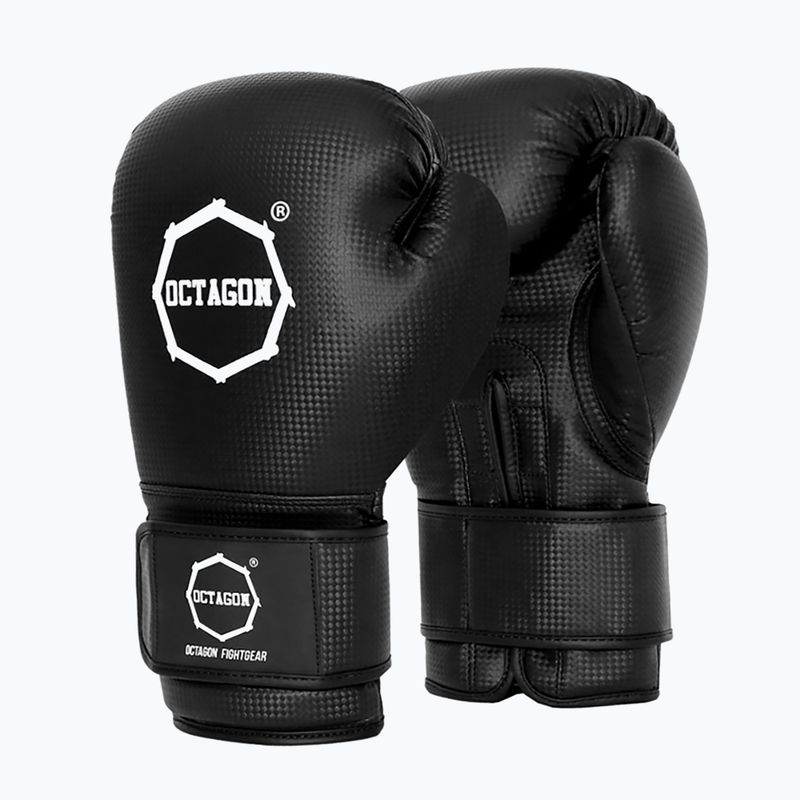 Боксови ръкавици Octagon Kevlar черни