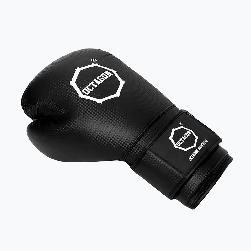 Боксови ръкавици Octagon Kevlar черни 2