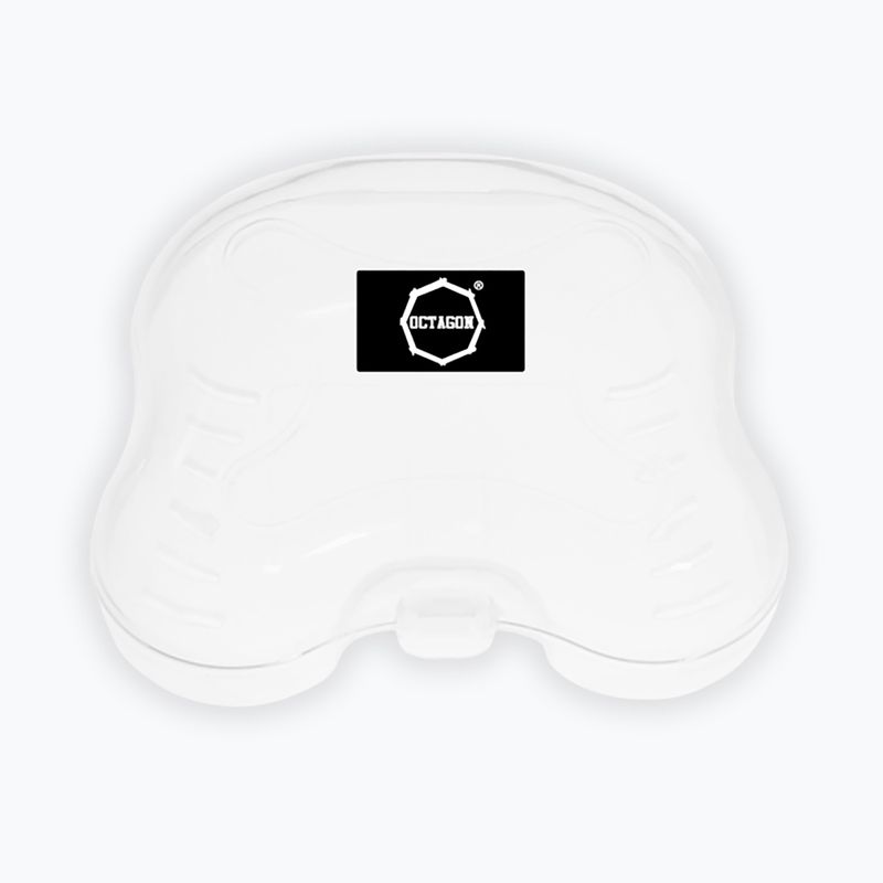 Протектор за челюст Octagon Basic white/dark navy 2
