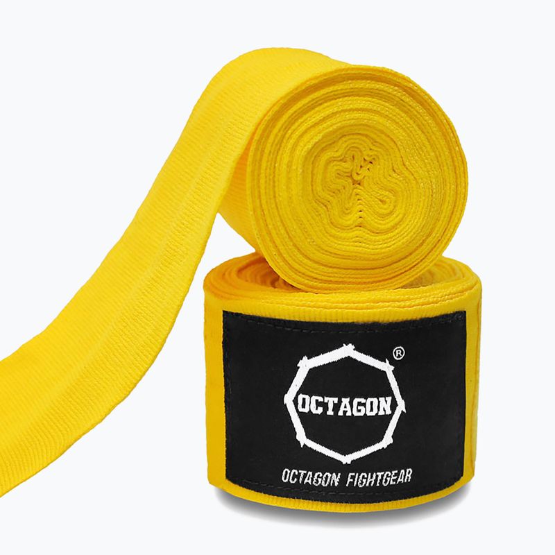Octagon Fightgear Supreme Basic 300 cm жълти боксови превръзки 2